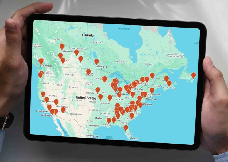 Helmitin Distributor Map